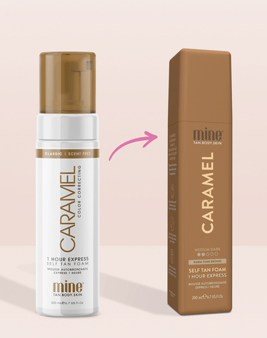 Caramel Self Tan Foam