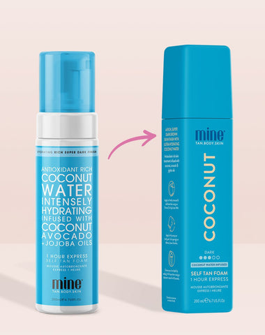 Coconut Water Self Tan Foam