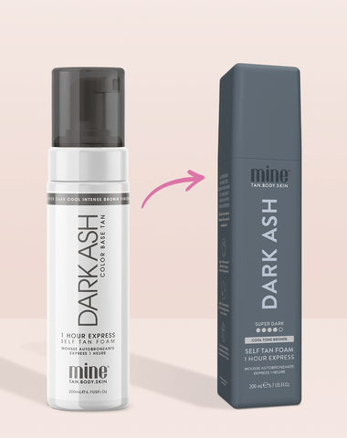 Dark Ash Self Tan Foam