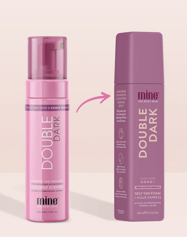 Double Dark Self Tan Foam