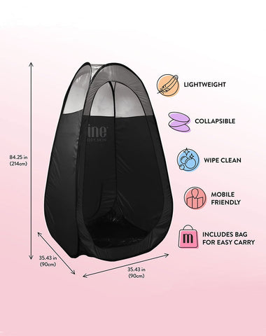 Tan.Tent - Black & 1/3 Clear