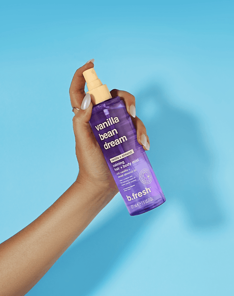 b.fresh b.fresh hair + body mist vanilla bean dream comforting hair + body mist