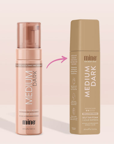 Medium Dark Self Tan Foam