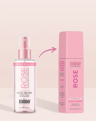 Rose Illuminating Facial Tan Mist