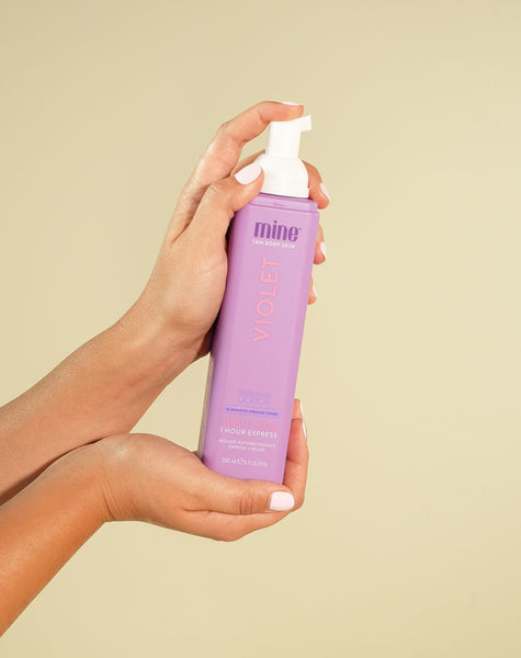 Violet Self Tan Foam