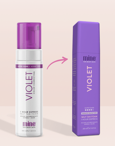Violet Self Tan Foam