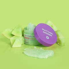 don't hate, exfoliate