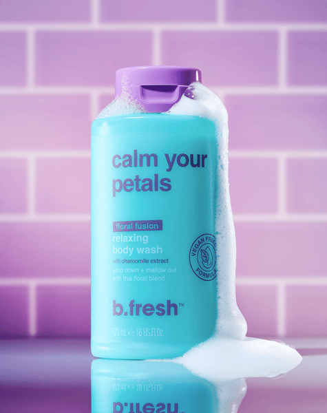 calm your petals relaxing body wash