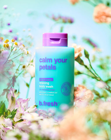 calm your petals relaxing body wash