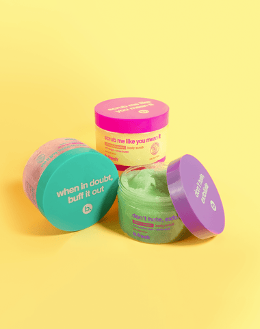 when in doubt, buff it out body scrub