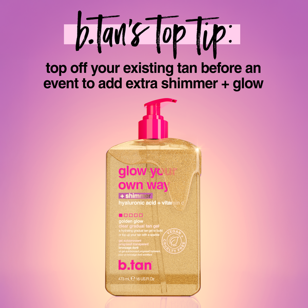 glow your own way - shimmer