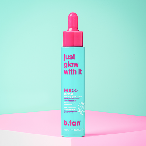 just glow with it