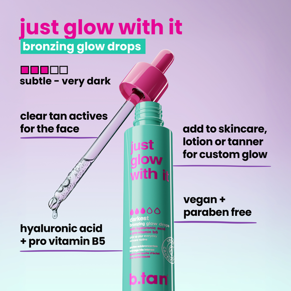 just glow with it