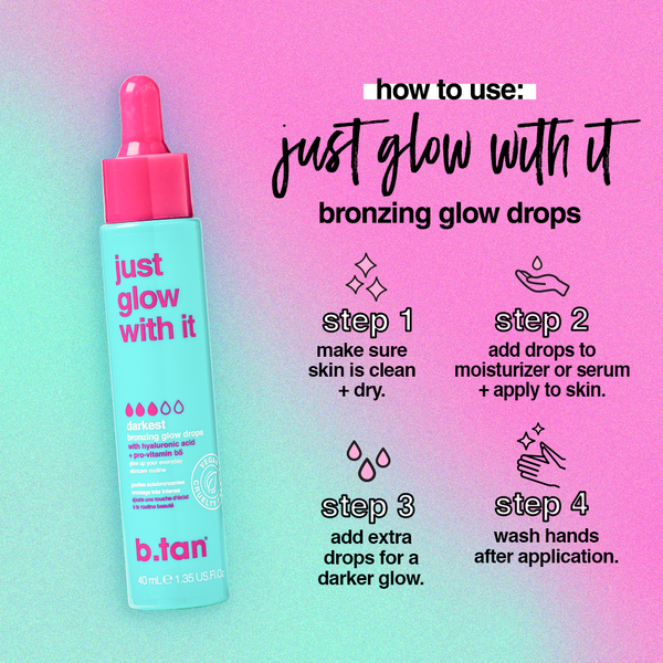 just glow with it