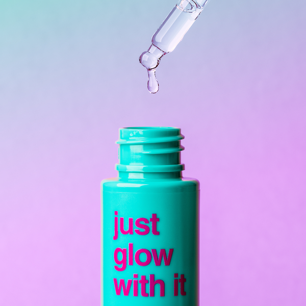 just glow with it
