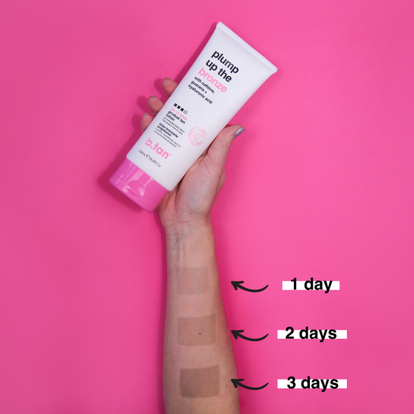 plump up the bronze everyday glow lotion