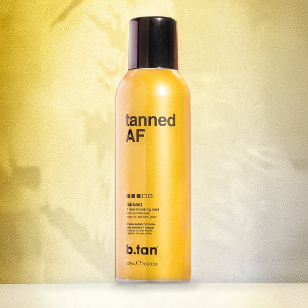 tanned AF® bronzing mist