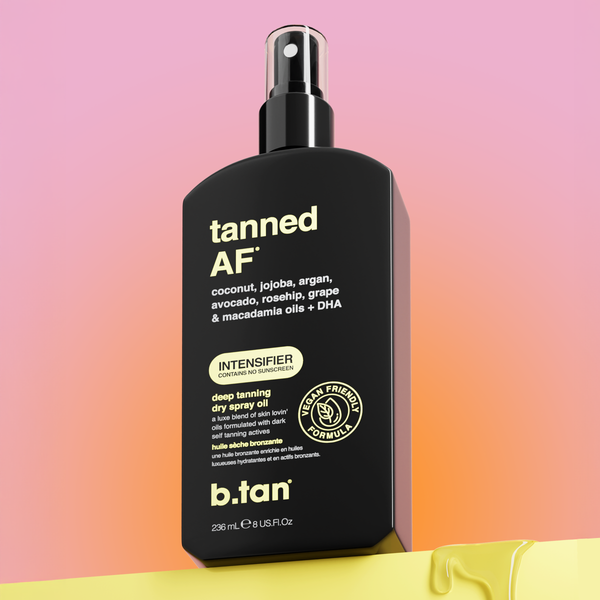 tanned AF® tanning oil