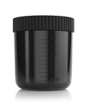 Excess 3 Tan.Cup 2 Pack inc Lids - Black Transparent