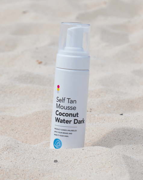 Self Tan Mousse - Coconut Water Dark: Sample