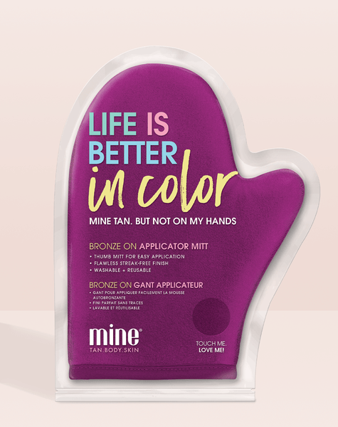 Bronze On Applicator Mitt