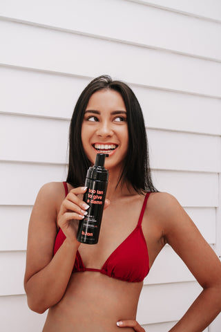 too tan to give a damn