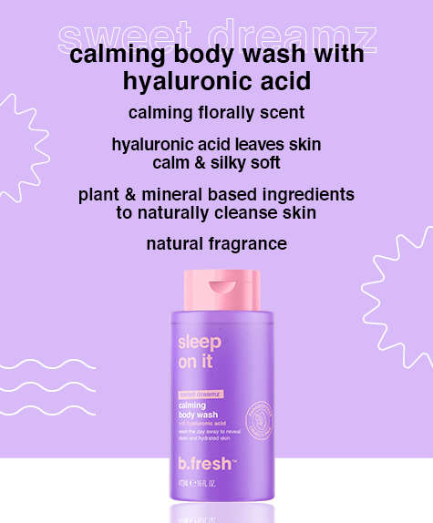 sleep on it body wash