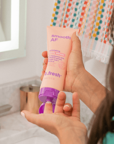 smooth AF... exfoliating body serum