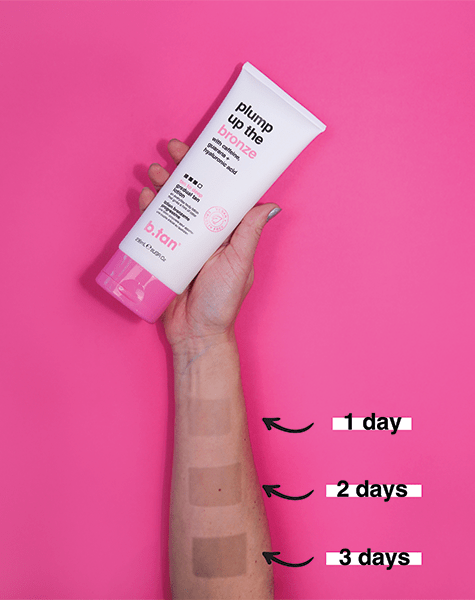 plump up the bronze everyday glow lotion